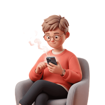 TikTok editorial illustration