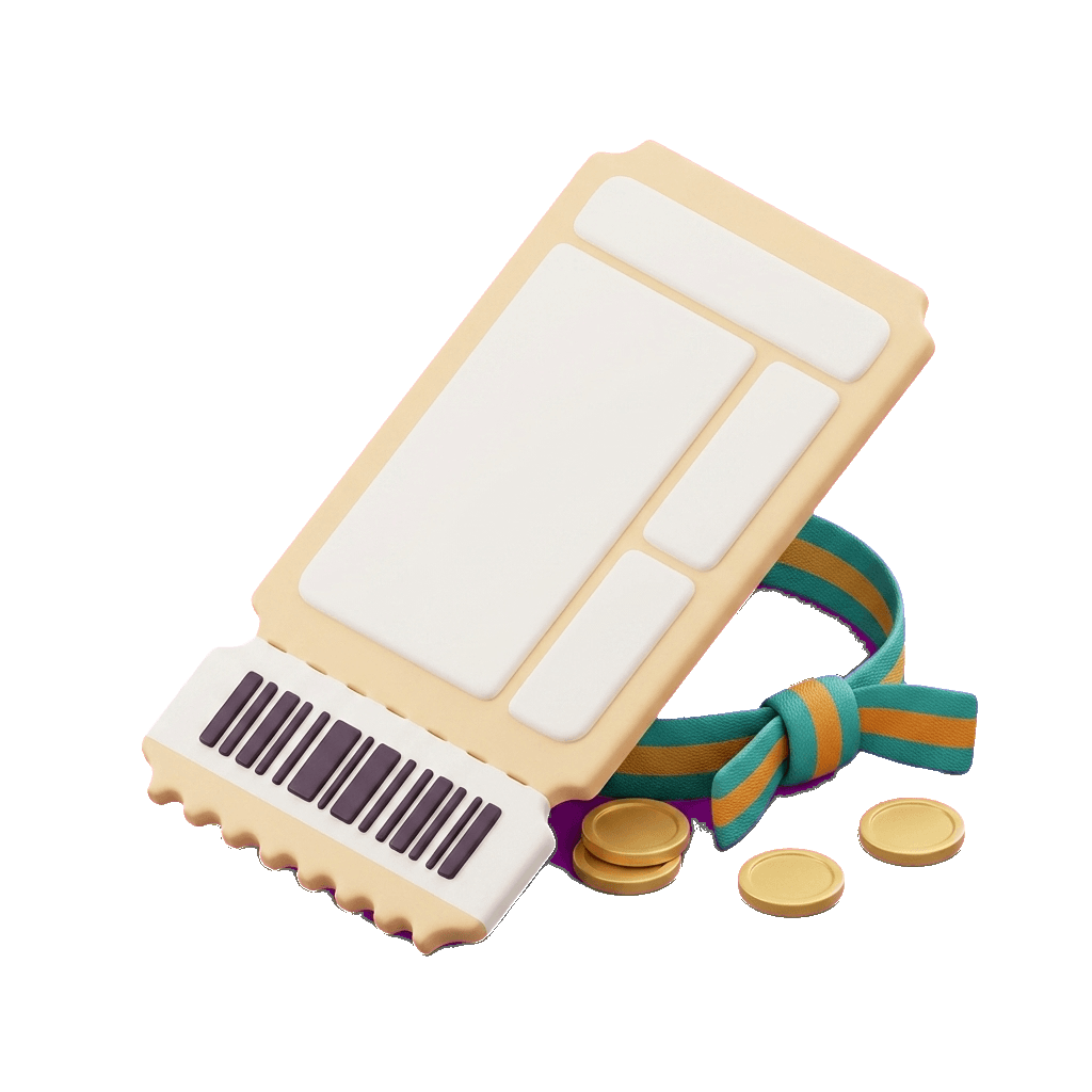 the money inside a festival ticket