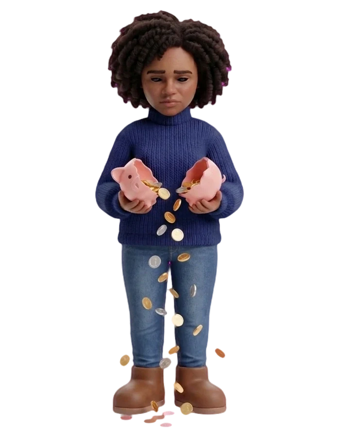 illustrated character for the bank accounts deep dive