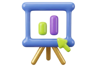a presentation screen