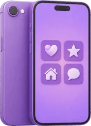 a phone showing the app