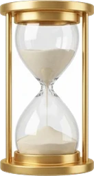 an hourglass