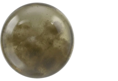 a drop of murky water