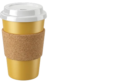 a reusable coffee cup